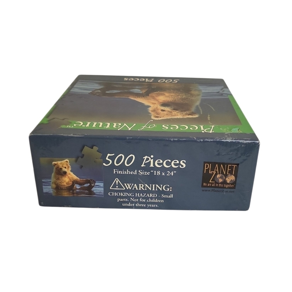 Pieces Of Nature Planet Zoo Bear 500 Piece Puzzle - Picture 5 of 5